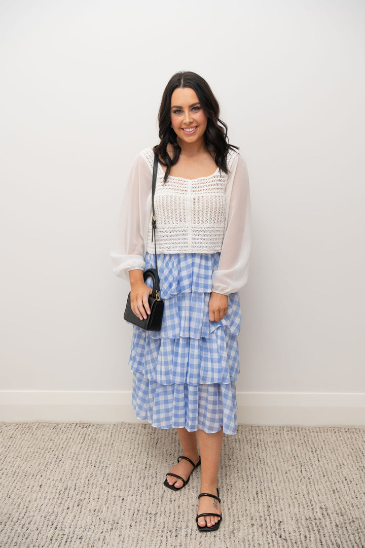 Billie Top White