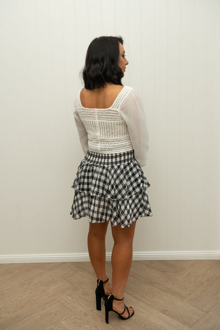 Billie Top White