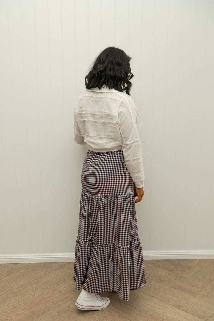 Della Skirt Pink Liquorice
