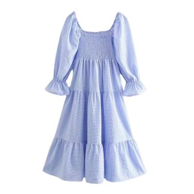 Goldie Dress Ocean Blue