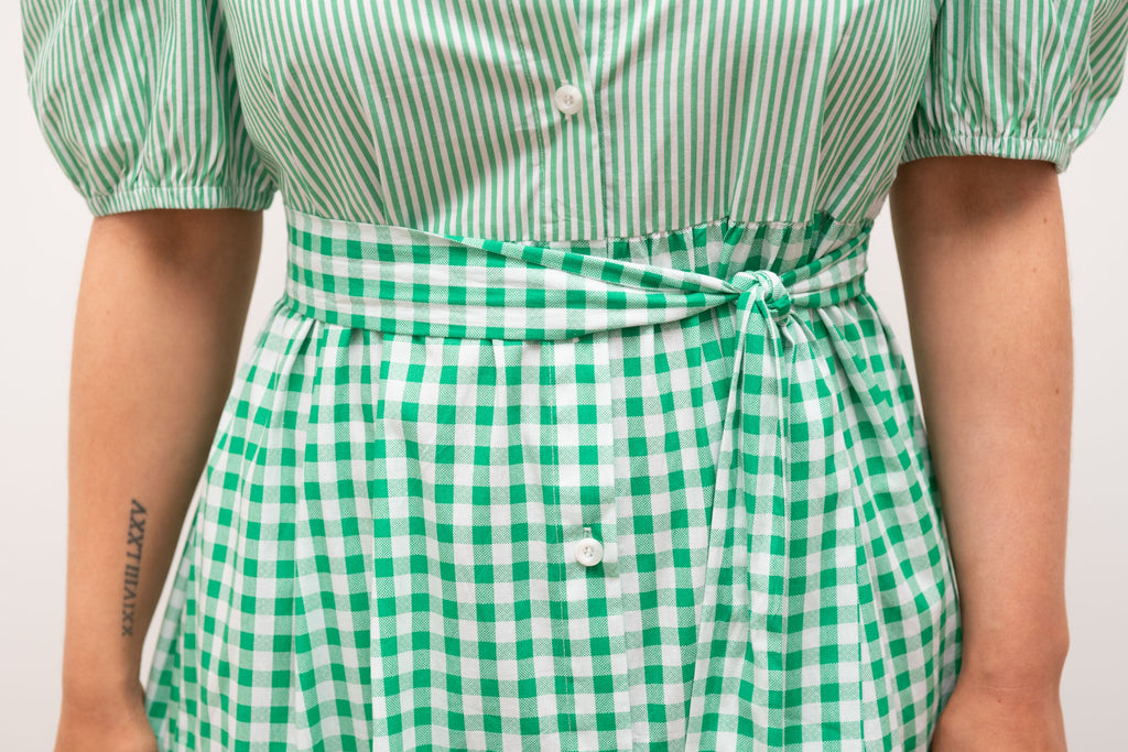 Matilda Dress Fern Green