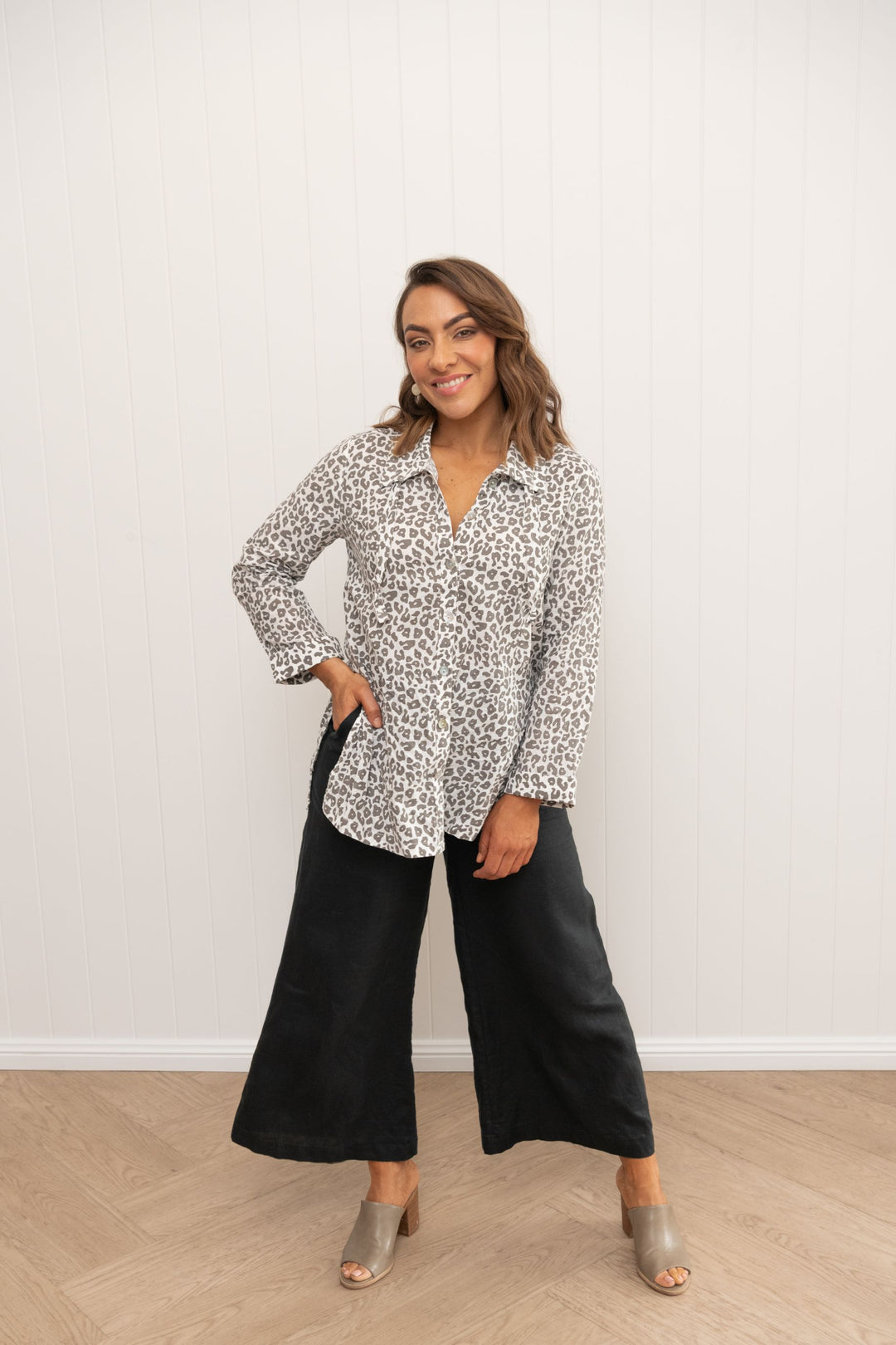Meg Shirt Untamed Print